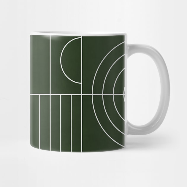 My Favorite Geometric Patterns No.24 - Deep Green by ZoltanRatko